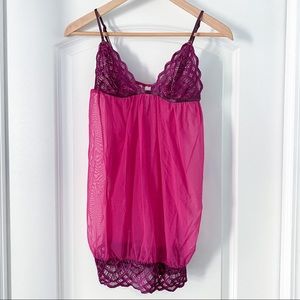 NWT Victoria’s Secret pink babydoll